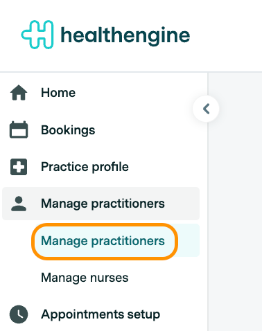 Adding, Editing and Deleting Practitioners - 1