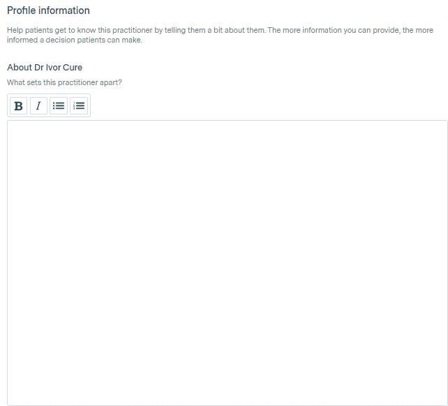 Adding, Editing and Deleting Practitioners - 10