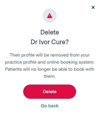 Adding, Editing and Deleting Practitioners - 13