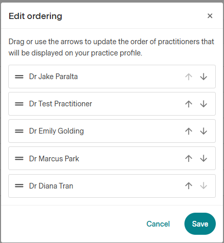 Adding, Editing and Deleting Practitioners - 16