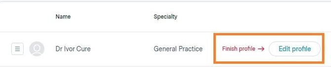 Adding, Editing and Deleting Practitioners - 7