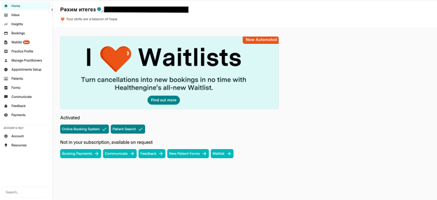 Getting Started with Healthengine (AlliedSpecialists) - 2