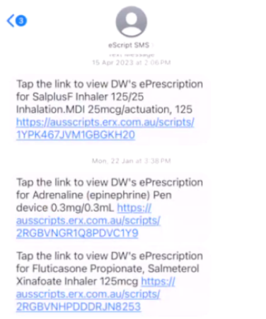 My ePrescription - Frequently Asked Questions