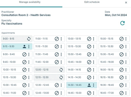 Managing Patient Bookings (Pharmacy) - 11