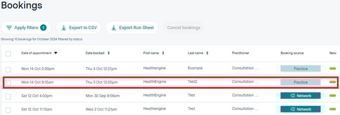 Managing Patient Bookings (Pharmacy) - 17