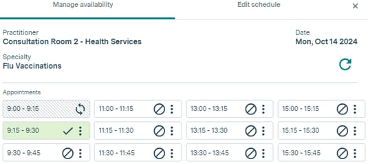 Managing Patient Bookings (Pharmacy) - 19