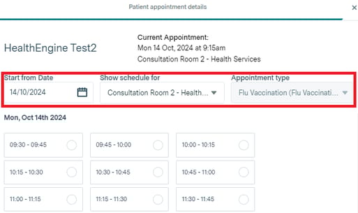 Managing Patient Bookings (Pharmacy) - 21