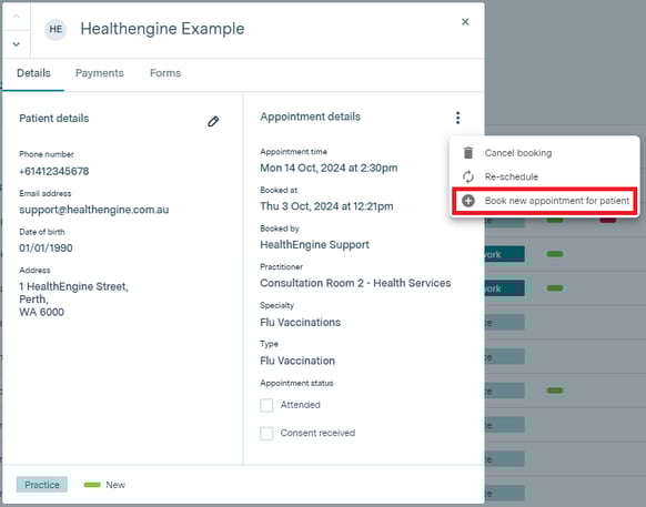 Managing Patient Bookings (Pharmacy) - 27