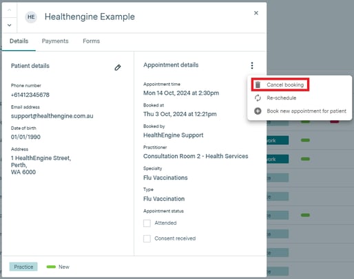 Managing Patient Bookings (Pharmacy) - 31