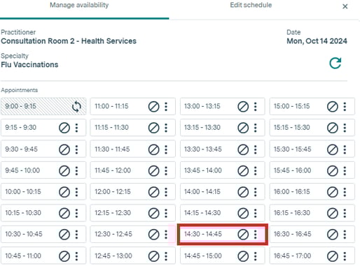 Managing Patient Bookings (Pharmacy) - 33