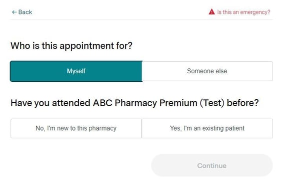 Managing Patient Bookings (Pharmacy) - 4